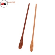 BS 1Pc  Spoon Kitchen Cooking Utensil Honey Dessert Coffee Soup Teaspoon Catering For Kitchen Long H