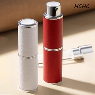 ELLSWORTH Rotating Spray Pump Bottle, Leather Portable Perfume Bottle Atomizer, Pocket Size Refillab