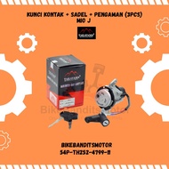 Ignition Key + Saddle + Safety (3pcs) Mio J Takayama
