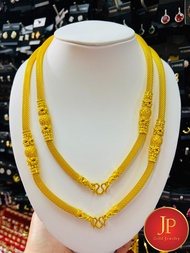 สร้อยคอทอง น้ำหนัก5 บาท ยาว2024 นิ้ว ทองชุบ ทองหุ้ม สวยเสมือนจริง JPgoldjewelry