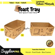 Toast Tray / Toast Box / Toast Tray Box Toast Bread / Toast Box / Toast Cardboard / Toast Bread Pack