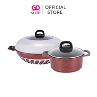Shogun Twister Jumbo Wok (40cm)