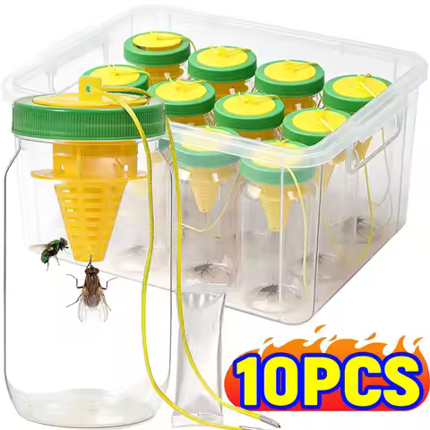 Safe Hanging Fly Killing Bottle Sturdy PET Plastic Leak Proof Non Toxic Ultra Ready Lure Outside Ins