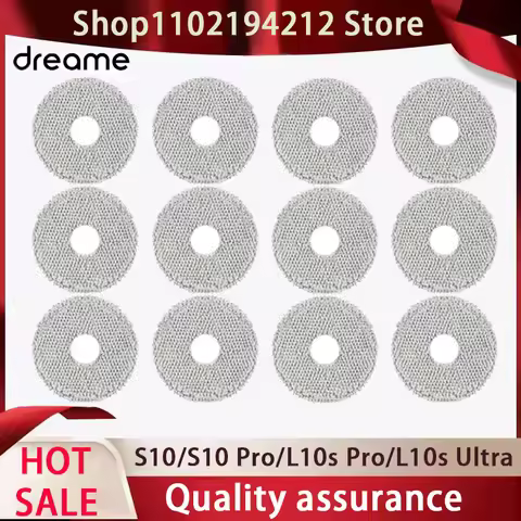 L10s Pro L10s Ultra Mopping Pad For Dreame Bot S10 / S10 Pro Roboter X10 + Vacuum Cleaner Accessorie
