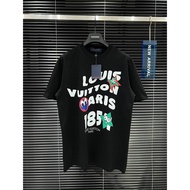 Lv Unisex Loose Form Cartoon T-shirt for Men and Women, Cheap and Beautiful, super hot JASHOP