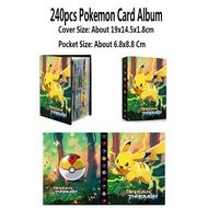240 Buah Model Folder Keren Daftar Saku Album Pokemon Map Binder Mainan Anak-anak Album Kartu Pokemo