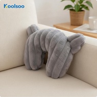[Koolsoo] Soft Curved Pillow | Supportive PP Filling, Headrest Pillow, for Lounging, Pets, Cats