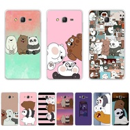 We Bare Bears theme Case TPU Soft Silicon Protecitve Shell Phone Cover casing For Samsung Galaxy on7/on7 pro/j7 duo