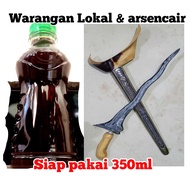 Air WARANGAN  Pamor Keris 350ml. Untuk mengeluarkan pamor keris