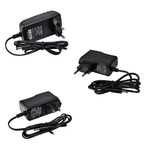 GTMEDIA Adapter Plug, 12V/1.2A, 12V/1.5A, 5V/2A, EU Plug and US Plug optional, for V7TT V7S5X V7PRO 