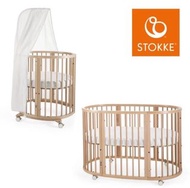 二手｜STOKKE Sleepi V3 0-5歲成長型嬰兒床/自然色