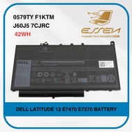 DELL 0MC34Y 0579TY F1KTM J60J5 7CJRC for Latitude 12 E7470 E7270 Battery