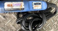   二手WECHEER 1.6W手持小電鑽可以運轉+手工具兩件(狀況如圖當銷帳零件品