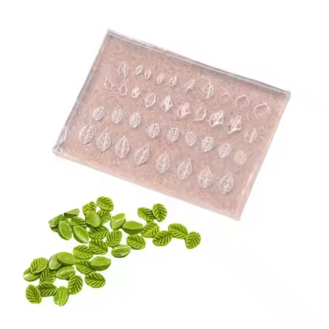 Mini Flower Leaf Silicone Mold for Unique DIY Nail Art Creations