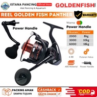 Reel Pancing Spinning Golden FIsh Panther Power Handle 5+1 Bearing