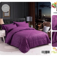 SET CADAR *READY STOCK *Cadar 7 in 1 HOTEL* Comforter Bedsheet Bedding Soft Textiles Selimut