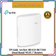 TP-Link Archer BE450 BE7200 Dual-Band Wi-Fi 7 Router