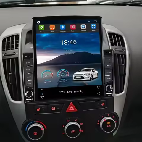 Car Radio Android 15 For Kia Ceed ED Venga 2007-2016 DVD Qualcomm Bluetooth CarPlay WIFI 4G GPS Mult