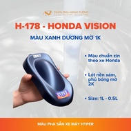 HYPER motorcycle paint matte blue purple Honda Vision (Code: H-178) - 1Lit