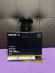 剛剛一月買 完美無瑕 全套有盒 香港行貨有保養 2027-1 Nikon Z 14-30 14-30mm F4 S Z5 Z6 Z7 Use