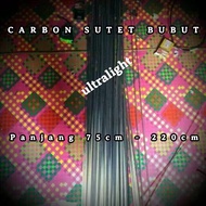 Carbon Sutet bubut Ultralight (lentur)