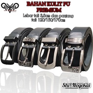 Jumbo size LEATHER men's belt, needle style men's leather belt JS_501CK