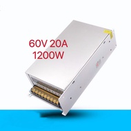 Switching Power Supply สวิตชิ่งเพาเวอร์ซัพพลาย 60V 20A 1200W (สีเงิน)