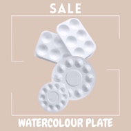 Watercolor PLATE Used Water Color (HW121 4 Segi / HW125 Round / CP6808 / HW2266)