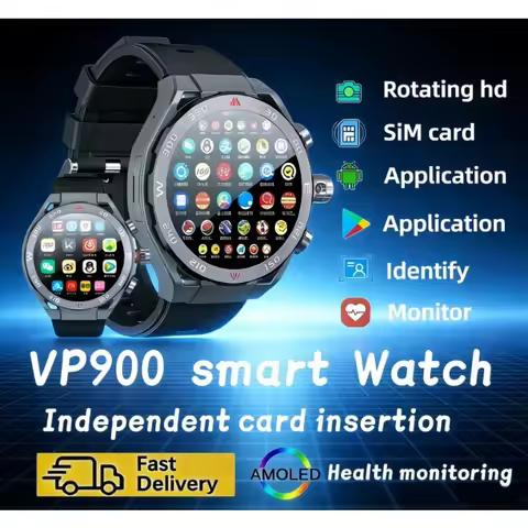 VP900 5G Smart Watch Full Network 32GB 256GB Storage SIM Card Support Video Chat Payment Face Recogn