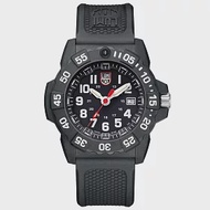 LUMINOX 雷明時NAVY SEAL 3500全新海豹2代系列腕錶-黑x白時標/45mm A3501