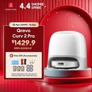 【NEW】Roborock Qrevo Curv Series 25,000Pa AdaptiLift Chassis Real-Time Self-Clean Mop 100% Hair Remov