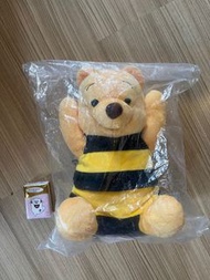 迪士尼小熊維尼蜜蜂裝毛絨玩具 一番賞 B賞