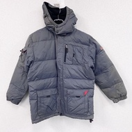 古著GAP 羽絨連帽衫，飛扣式設計，海軍藍，XXL 碼