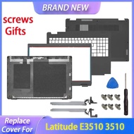 Repalce Cover For Latitude E3510 3510 LCD Screen Back Cover Front Bezel Hinges Palmrest Upper Top Ca