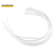 10X Extra Long 76Cm Cable Ties White Zip Wraps