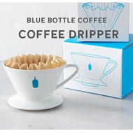 BLUE BOTTLE Coffee Dripper + Filter SET,  Hand Drip, Bluebottle, Ceramic Dripper