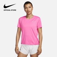 Nike Women's Miler Short-Sleeve Running Tee - Active Pink ไนกี้ เสื้อยืดวิ่งแขนสั้นผู้หญิง Miler - ส