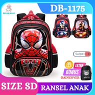 Dream Bags - Latest Elementary School Boys' School Bags 2025 - 3D Embossed Characters - DB-1175
