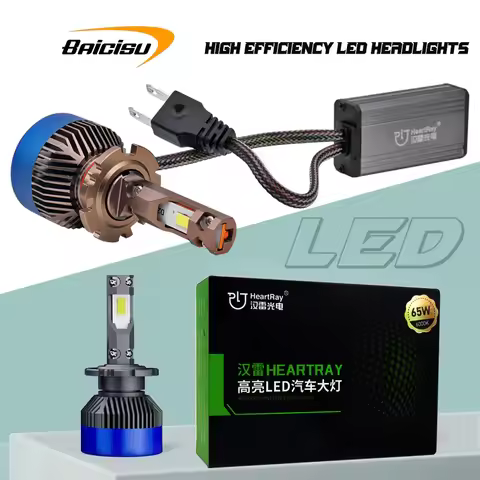 Original HeartRay 130W PLUS H4 Canbus Led Bulbs 6000K H7 H11 9012 9005 9006 D2H D2S D4S D1S D3S Led 