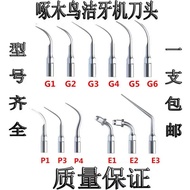 Dental scaler cutter head Ultrasonic working tip Supragingival and subgingival scaling work 2pcs