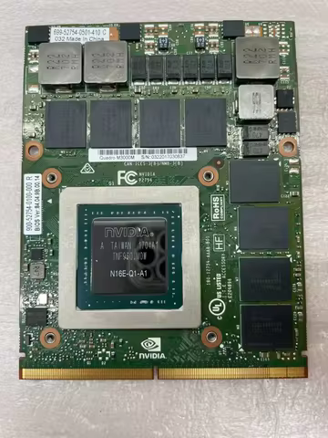 M3000m 4GB GDDR5 N16E-Q1-A1 Video Graphics Card for HP ZBook 17 G3 827226-001 for Dell Precision 771