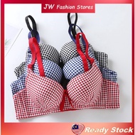 JW Fashion Women Size 34-38 Fashion Lattice With Under Wired Strong Elastic Daily Bra Lingerie [L258
