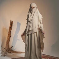 Jannah Set Premium ( Jubah + Khimar + Purdah ) byjiehaghazali