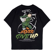 🌷【NEW】 Terlaris Kaos Pria Kizaru T-Shirt Anime Naruto Rock Lee Happy Shopping เสื้อยืดผู้ชาย