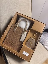 Coach  North South mini tote