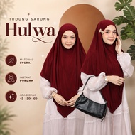 QAINISA HULWA Tudung Sarung Lycra Instant Purdah Berdagu Bertali Ironless Umrah Labuh Hijab
