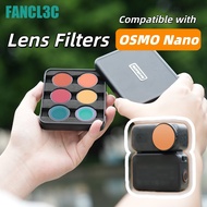 Sunnylife ND Lens Filter Kit For DJI OSMO Nano ND8/16/32/64 NDPL CPL MCUV Filter Kit For DJI OSMO Na
