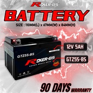 ROKER-BS BATERI BATTERY GEL GTZ5S-BS Y15/LC135 NEW/ICON/FZ150/SRL115/EGOLC/Y16/GT128/WAVE/FUTURE