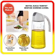 BOTOL MINYAK 630ML KACA / TEMPAT MINYAK 630 ML ANTI TUMPAH / BOTOL KACA MINYAK DAPUR / OIL POT 630ML / BOTOL MINYAK GORENG Botol Kaca Minyak Goreng 630ml / Bottle Oil Pot 630 ml Wadah Tempat Penyimpanan Bumbu Dapur Cuka Masak Kecap Asin Manis Saus