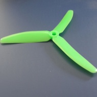 Three-Blade Green 5030 Positive Negative Propeller Fan Blade Fixed Wing Propeller DIY Model Aircraft